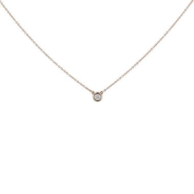 Collier Tiffany & Co Diamonds By The Yard en or rose et diamant