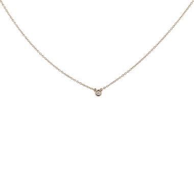 Collier Tiffany & Co Diamonds By The Yard en or rose et diamant