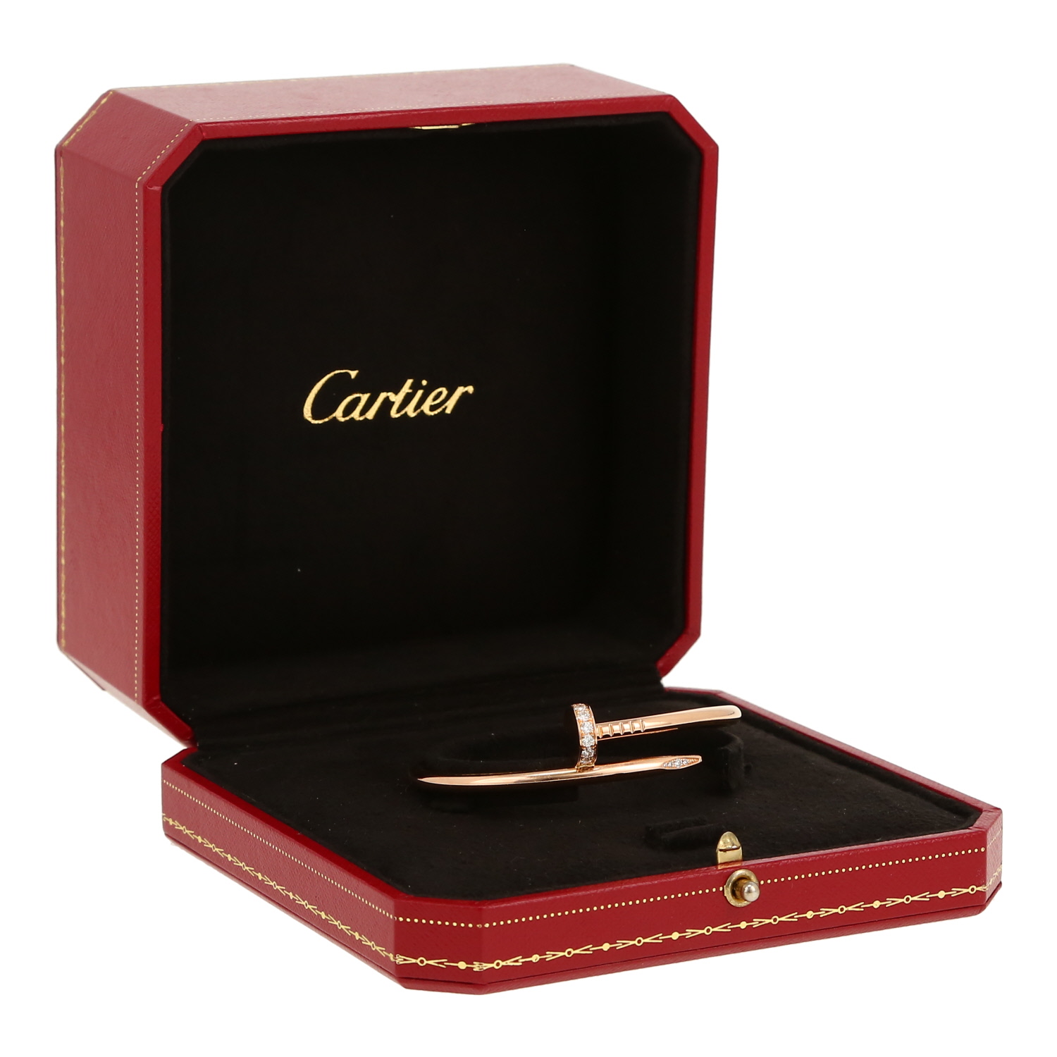 Bracciale Cartier Juste un clou in oro rosa e diamanti