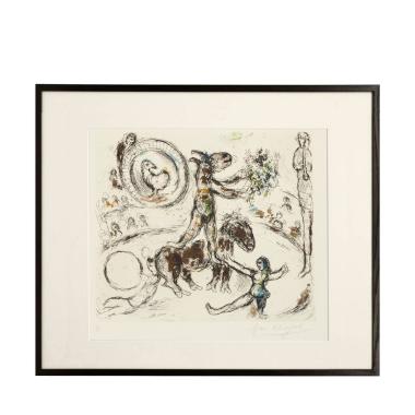 L'âne au bouquet de fleurs - 1968