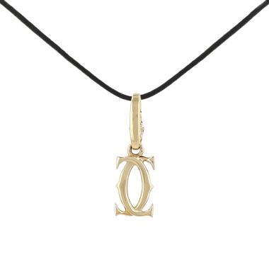 Colgante Cartier C de Cartier de oro amarillo
