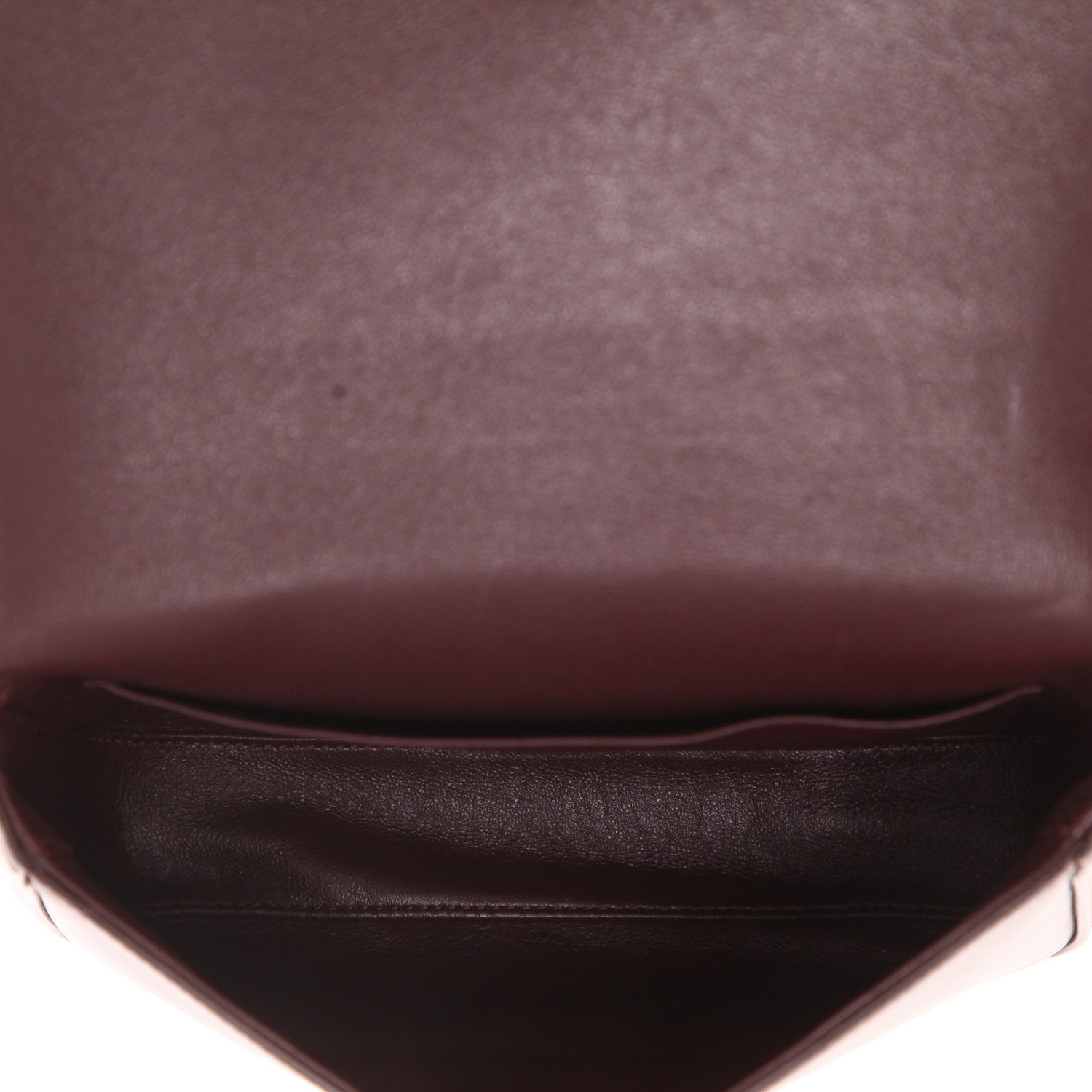 Céline Crécy bag in Bordeaux leather - Detail D3