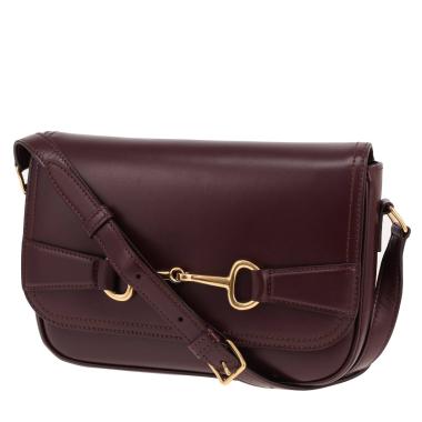 Bolso Celine «Crécy» de piel de Bordeaux