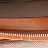 Hermès  Calèche-Express briefcase  in beige "H" canvas  and gold Barenia leather - Detail D2 thumbnail