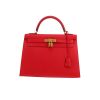 Sac à main Hermès  Kelly 32 cm en cuir epsom rouge Casaque - 360 thumbnail