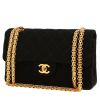 Sac à main Chanel  Timeless Petit en toile jersey noire - 00pp thumbnail