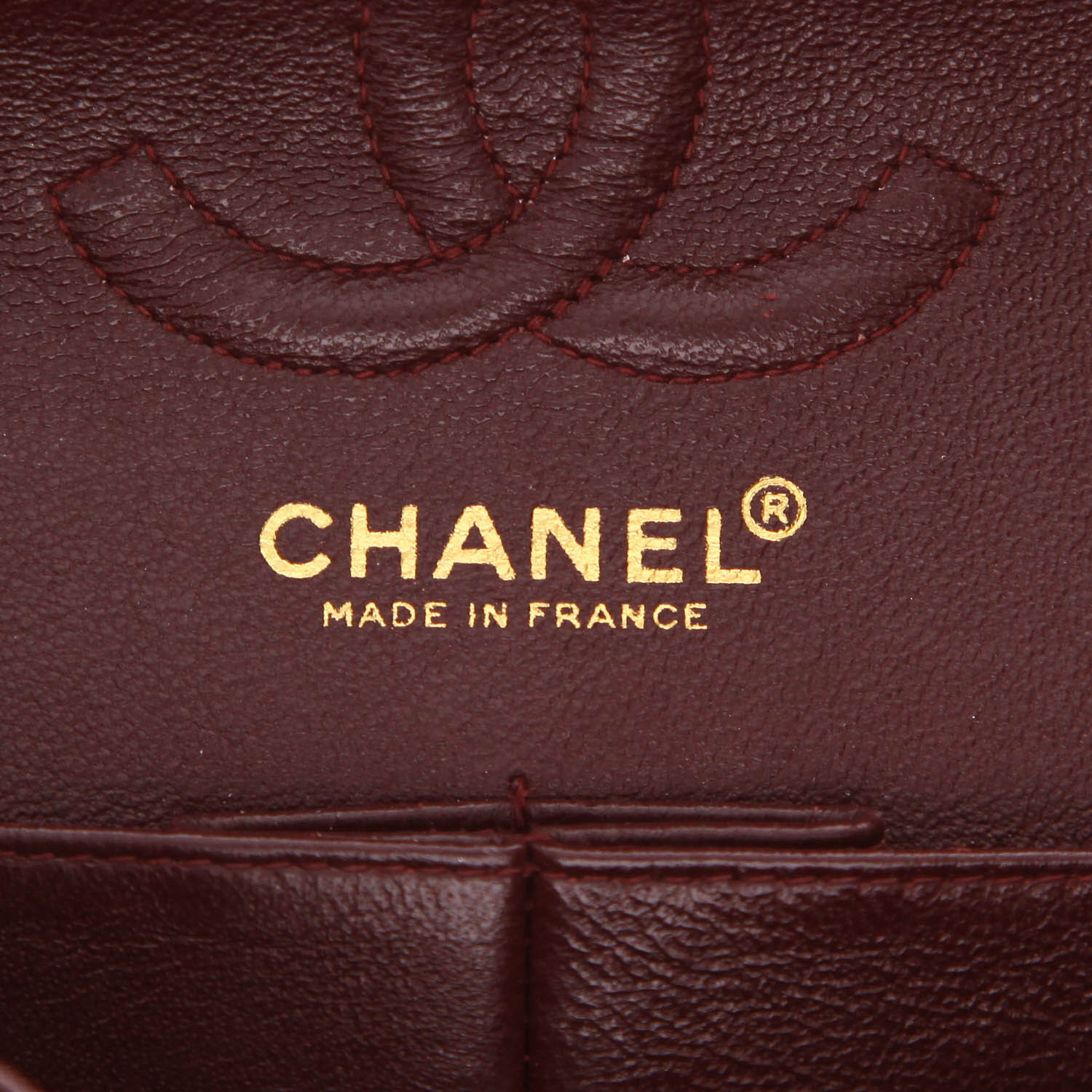 Sac à main Chanel  Timeless Petit en toile jersey noire - Detail D2