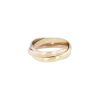 Cartier Trinity medium model ring in 3 golds - 00pp thumbnail