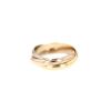 Cartier Trinity medium model ring in 3 golds - 360 thumbnail