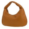 Borsa Bottega Veneta  Veneta in pelle intrecciata marrone - 00pp thumbnail