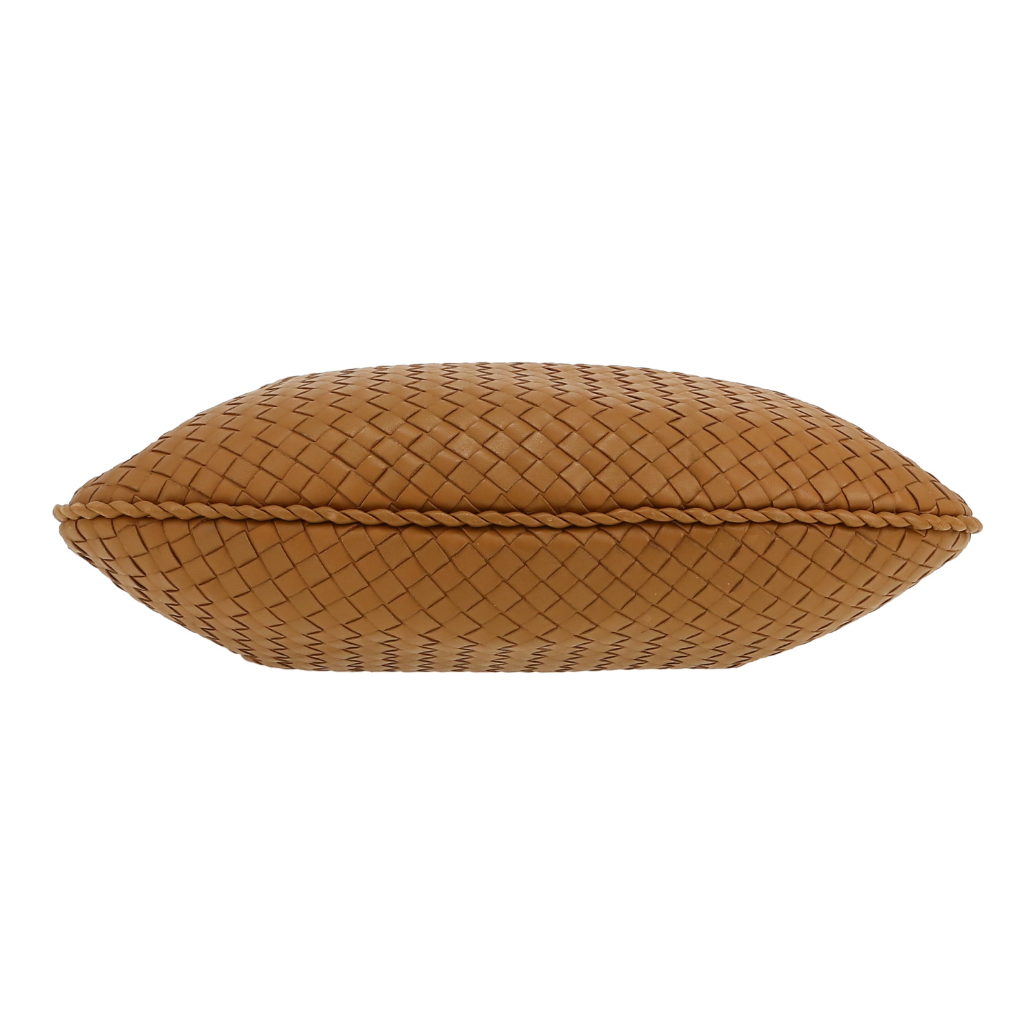 Borsa Bottega Veneta  Veneta in pelle intrecciata marrone - Detail D1