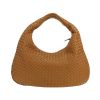 Borsa Bottega Veneta  Veneta in pelle intrecciata marrone - Detail D7 thumbnail