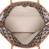 Shopping bag Goyard  Artois in tela Goyardine nera e pelle marrone - Detail D3 thumbnail