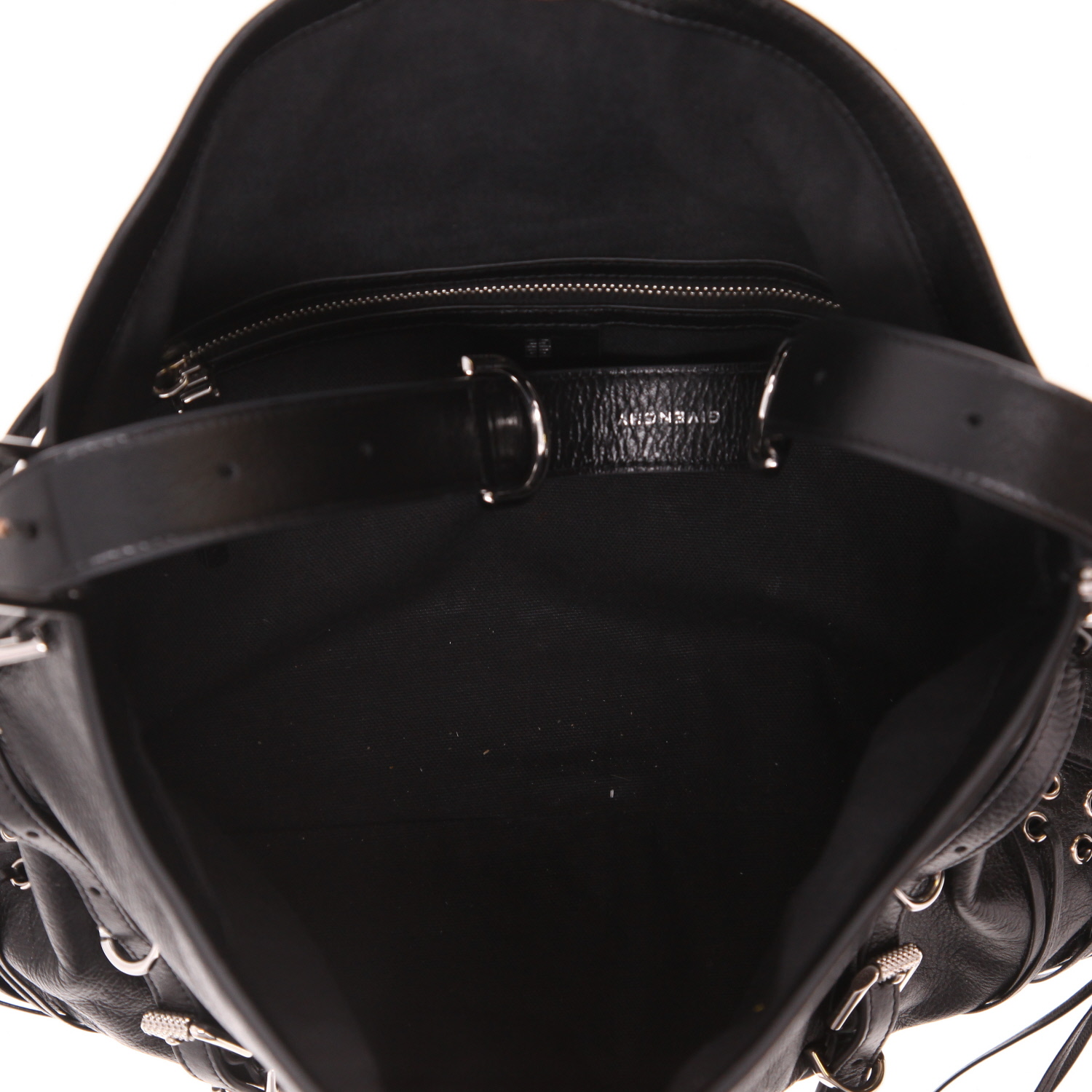 Sac à main Givenchy  Voyou en cuir noir - Detail D3