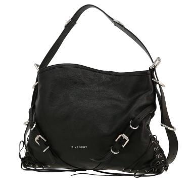 Givenchy  Voyou handbag  in black leather
