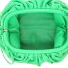 Bottega Veneta  Pouch shoulder bag  in green intrecciato leather - Detail D3 thumbnail