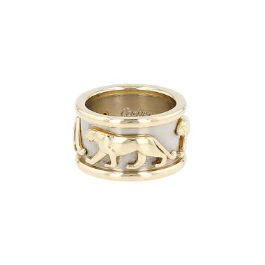 Cartier  ring in yellow gold and white gold