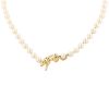 Collier Cartier Panthère en or jaune et perles de culture - 00pp thumbnail