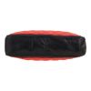 Chanel  Vintage handbag  in red raphia  and navy blue leather - Detail D1 thumbnail