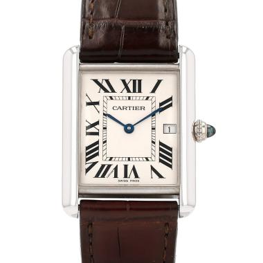 Orologio Cartier Tank in oro bianco Ref: Cartier - 2678  Circa 2000