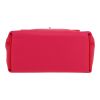 Hermès  24/24 mini  shoulder bag  in pink Evercolor leather  and red Swift leather - Detail D1 thumbnail