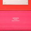 Hermès  24/24 mini  shoulder bag  in pink Evercolor leather  and red Swift leather - Detail D2 thumbnail