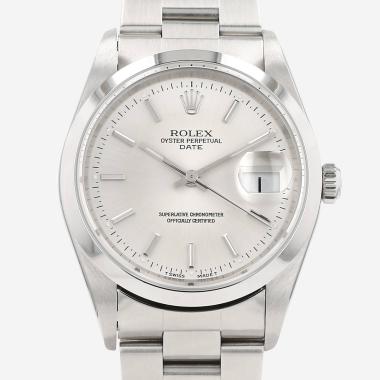 Montre Rolex Oyster Perpetual Date en acier Ref: Rolex - 15200  Vers 1996
