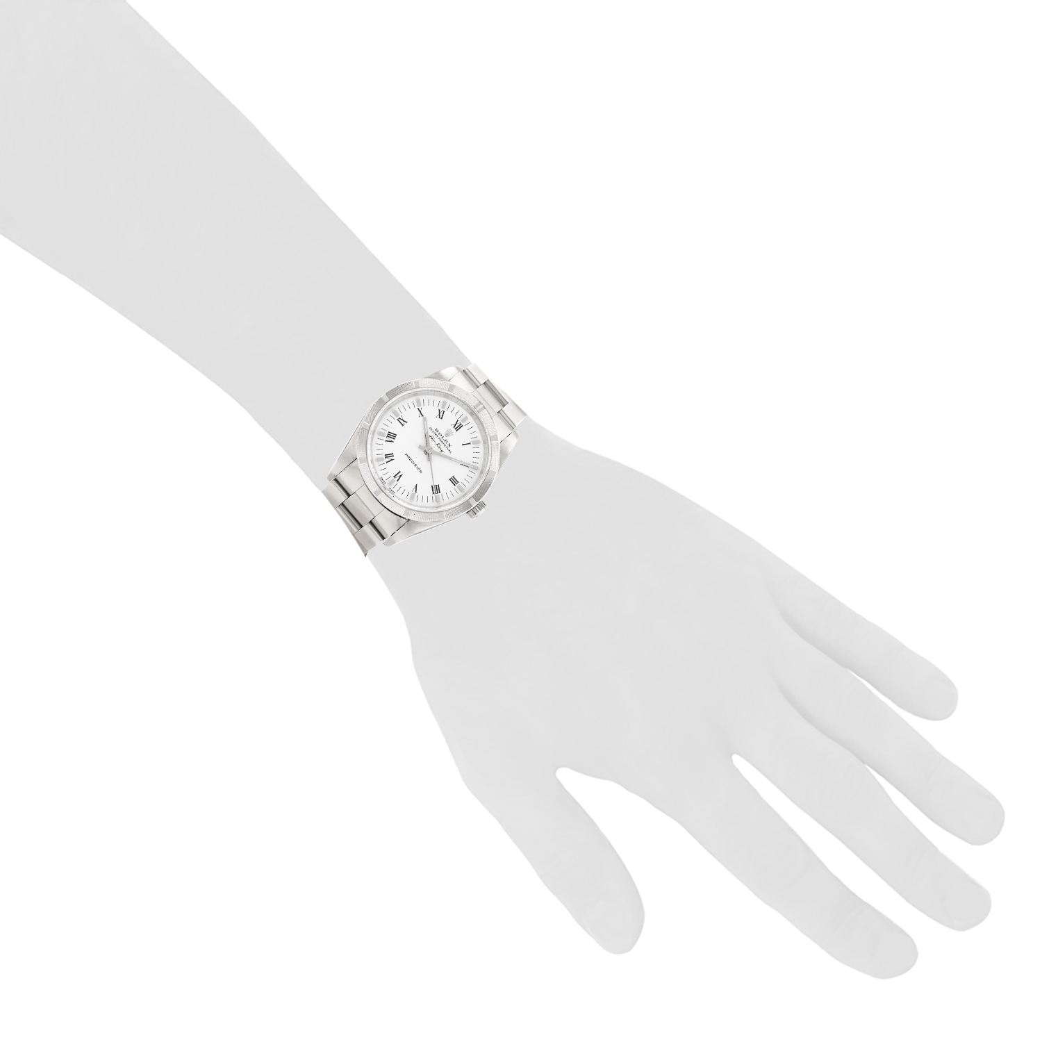 Reloj Rolex Air King de acero Ref: Rolex - 14010  Circa 2002 - Detail D1