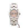 Montre Rolex Lady Oyster Perpetual en acier Ref: Rolex - 76080  Vers 2001 - 360 thumbnail