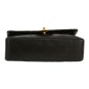 Chanel  Timeless Petit handbag  in black quilted leather - Detail D1 thumbnail