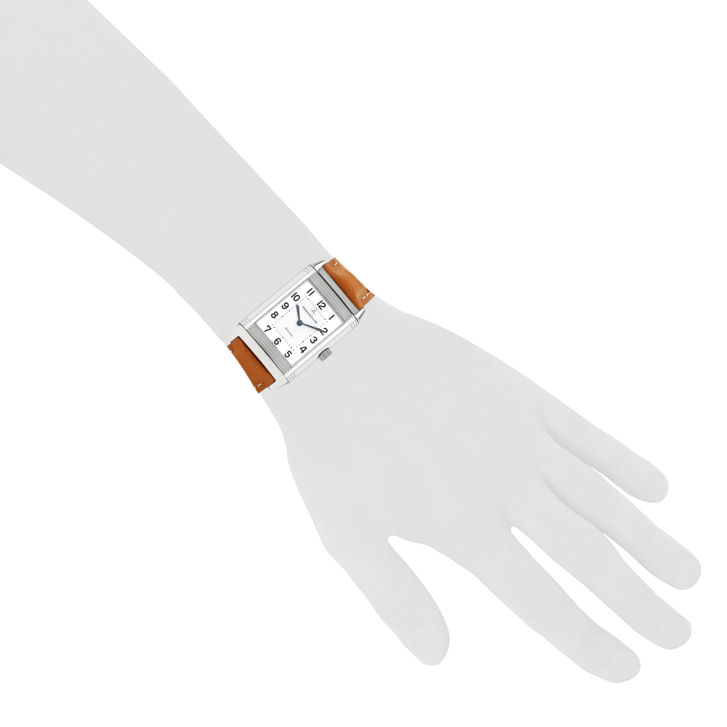 Jaeger-LeCoultre Reverso Grande Taille  in stainless steel Circa 2000 - Detail D1