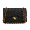 Chanel  Timeless Petit handbag  in black quilted leather - 360 thumbnail