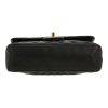 Chanel  Timeless Petit handbag  in black quilted leather - Detail D1 thumbnail