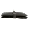 Hermès  Bearn wallet  in grey Mysore leather - Detail D1 thumbnail