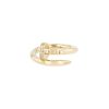 Bague Cartier Juste un clou en or jaune et diamants - 00pp thumbnail