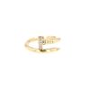 Bague Cartier Juste un clou en or jaune et diamants - 360 thumbnail