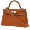 Borsa a tracolla Hermès  Kelly 20 cm in pelle Epsom gold - 00pp thumbnail