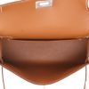Borsa a tracolla Hermès  Kelly 20 cm in pelle Epsom gold - Detail D3 thumbnail