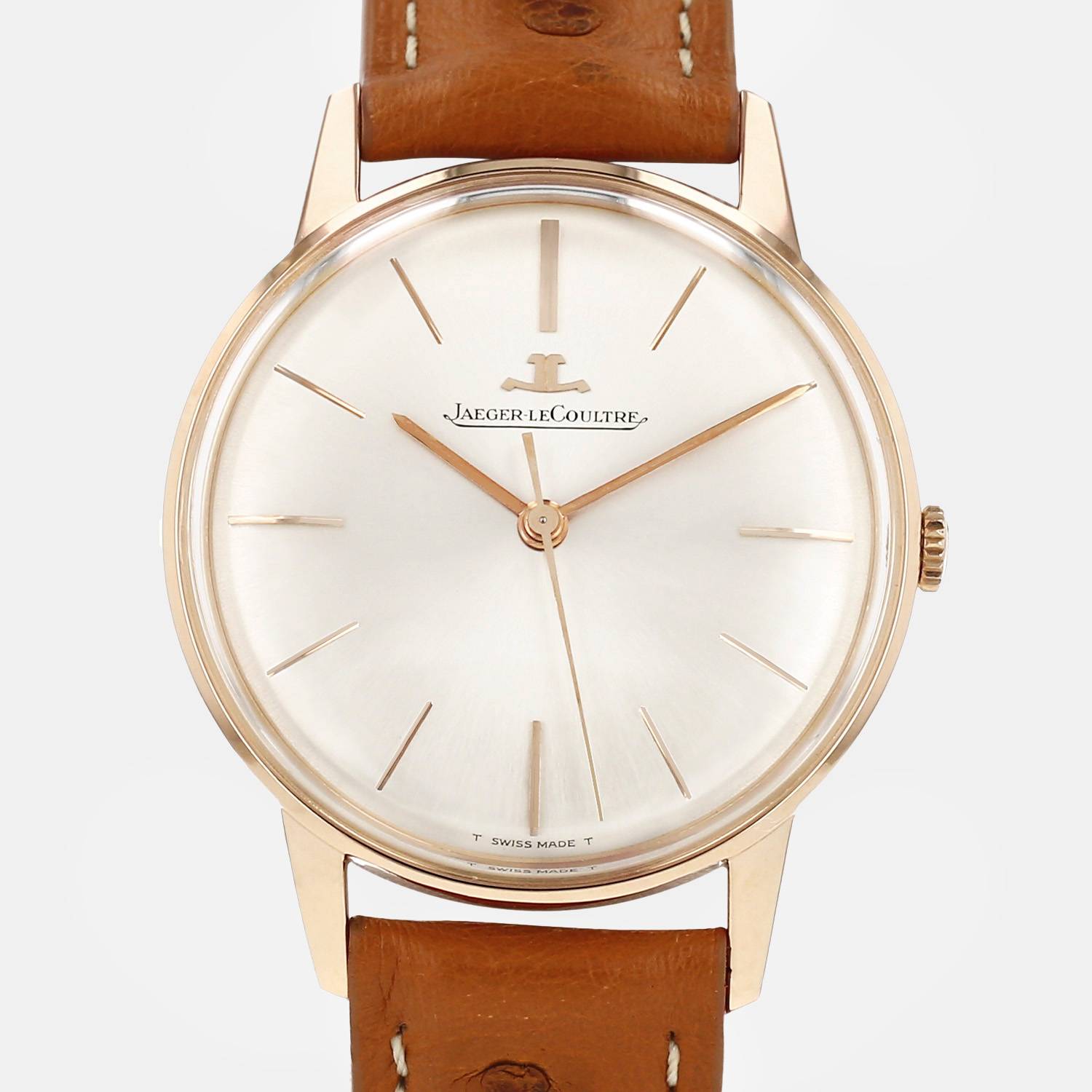 Montre Jaeger-LeCoultre Vintage en or rose Vers 1970