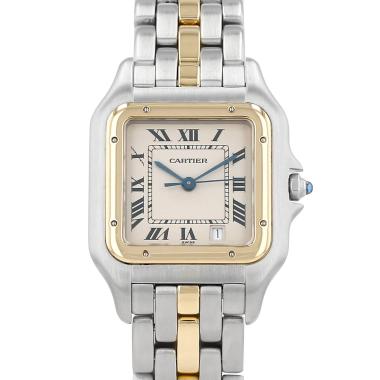 Cartier Panthère  medium model  in gold and stainless steel Ref: Cartier - 183949  Circa 1988