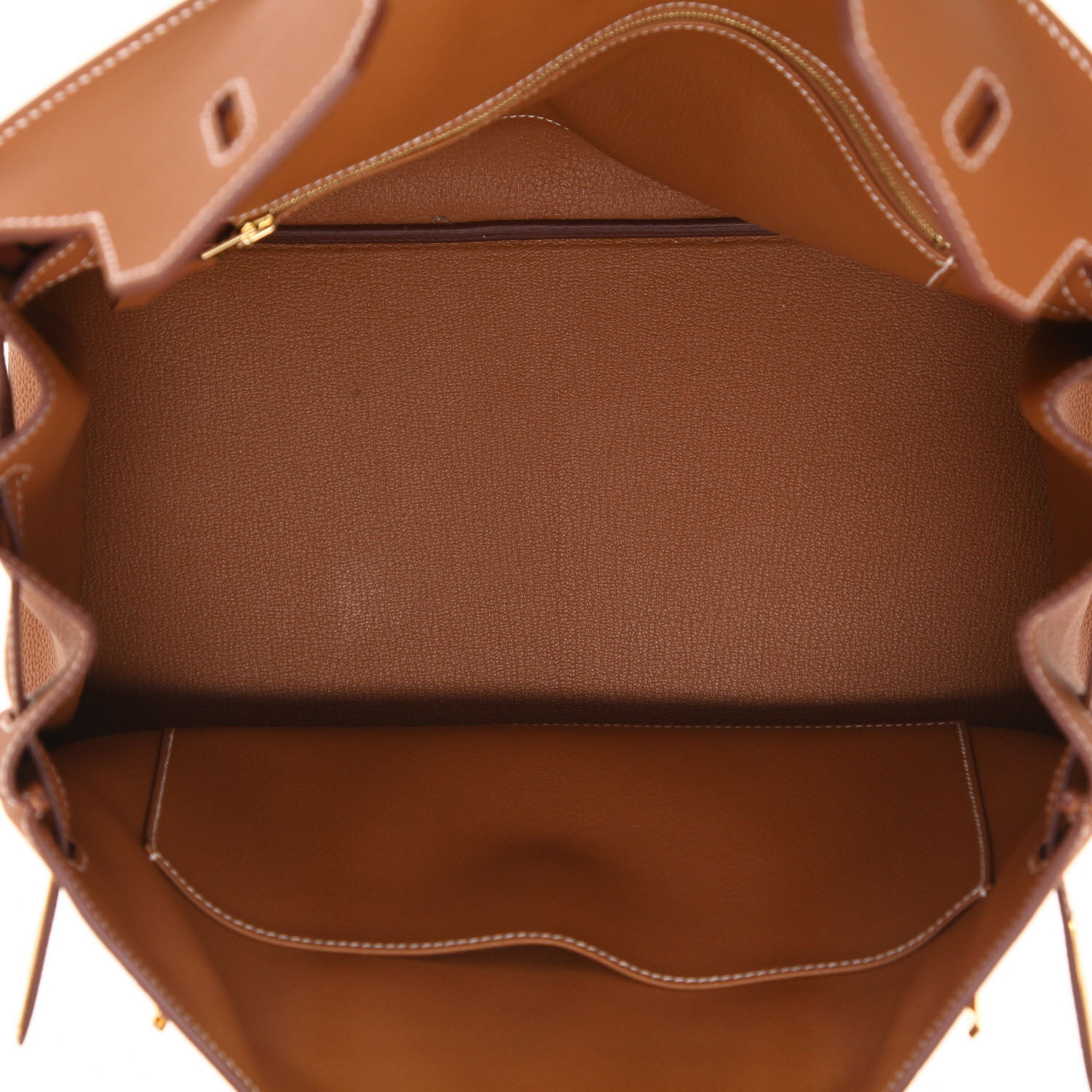 Borsa Hermès  Birkin 35 cm in pelle togo gold - Detail D3