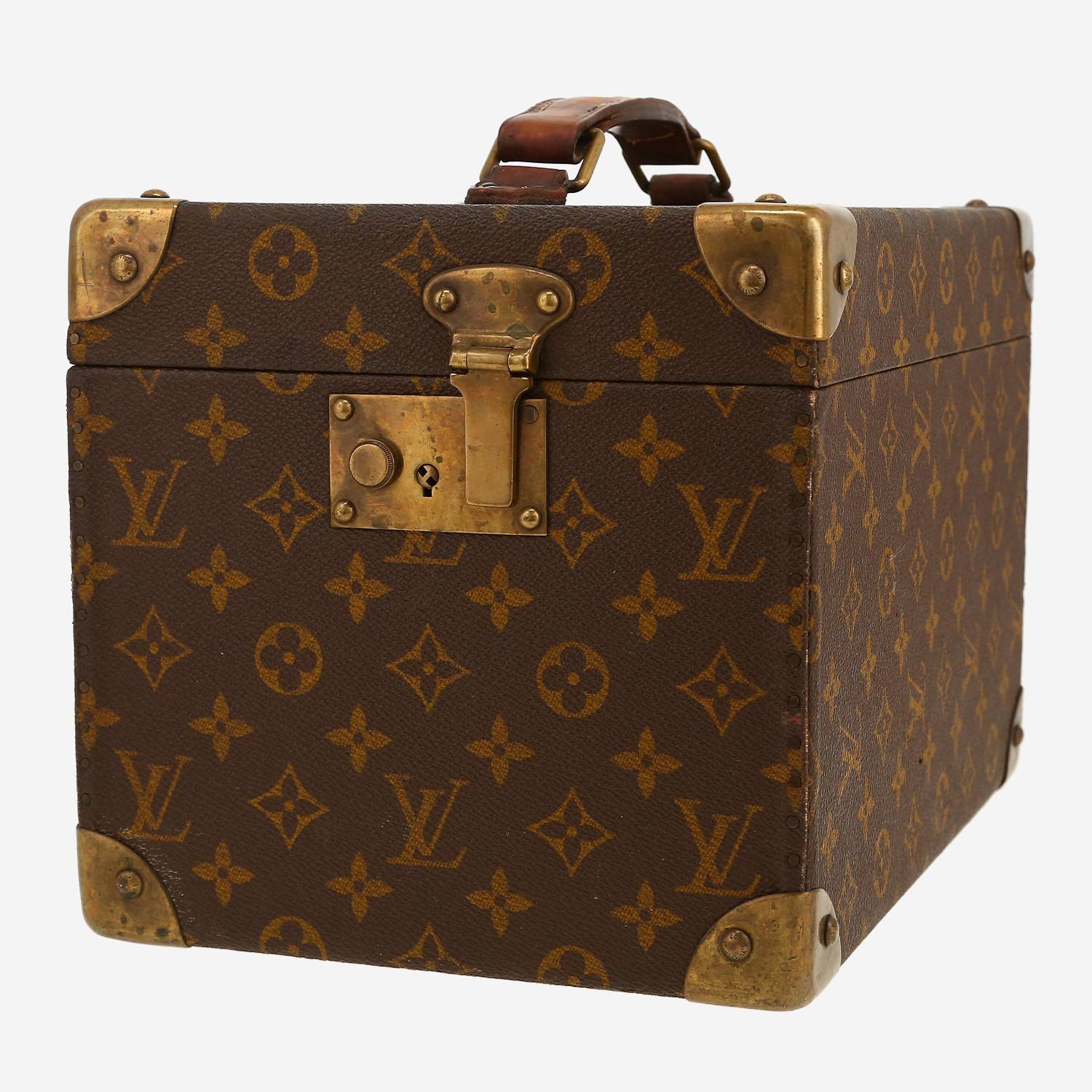 Vanity Louis Vuitton  Boîte à Pharmacie en lona Monogram marrón