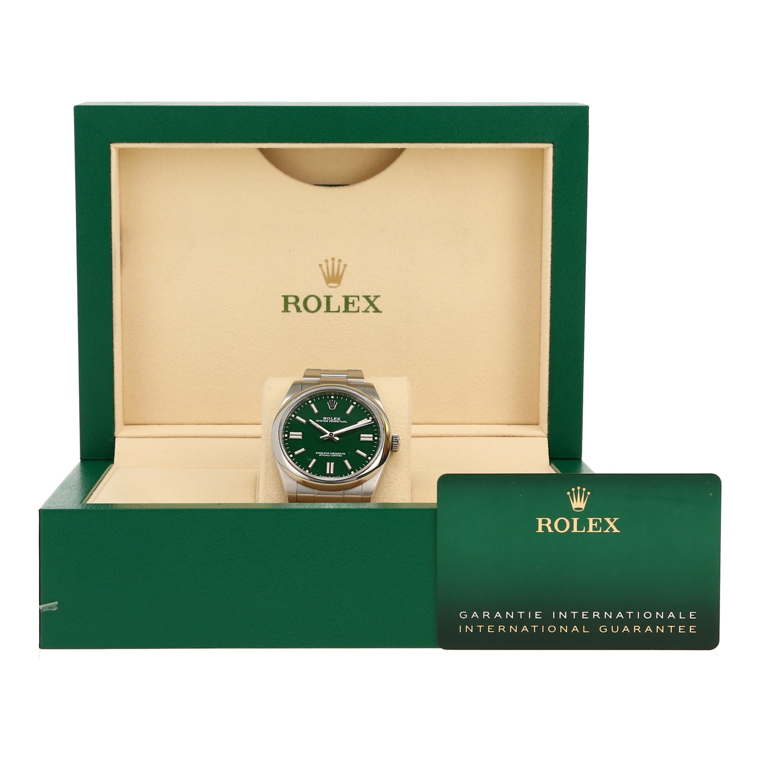 Rolex Oyster Perpetual  in stainless steel Ref: Rolex - 124300  Circa 2021 - Detail D2