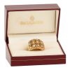 Bague Lalaounis Theodora en or jaune et diamants - Detail D2 thumbnail