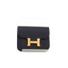 Pochette Hermès  Constance Slim en cuir Evercolor bleu - 360 thumbnail