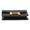 Pochette Hermès  Constance Slim en cuir Evercolor bleu - Detail D1 thumbnail