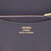 Pochette Hermès  Constance Slim en cuir Evercolor bleu - Detail D2 thumbnail