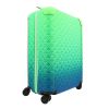 Valigia Louis Vuitton  Horizon 50 in pelle monogram con stampa verde e blu - Detail D5 thumbnail
