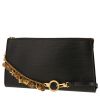 Pochette Louis Vuitton  Pochette accessoires en cuir épi noir - 00pp thumbnail