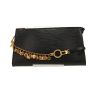 Pochette Louis Vuitton  Pochette accessoires en cuir épi noir - 360 thumbnail
